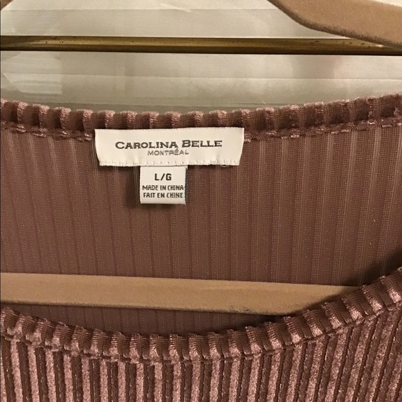 Blush Velvet Top - Picture 3 of 4